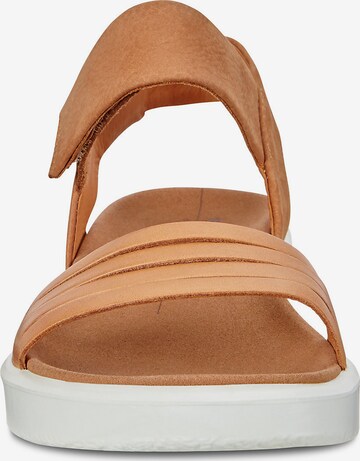 ECCO Sandals 'Flowt W' in Brown