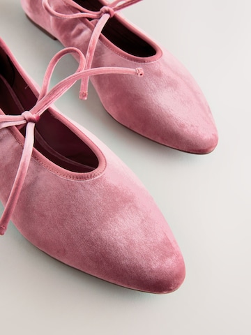 Ballerina con cinturino 'Forever Comfort' di Next in rosa