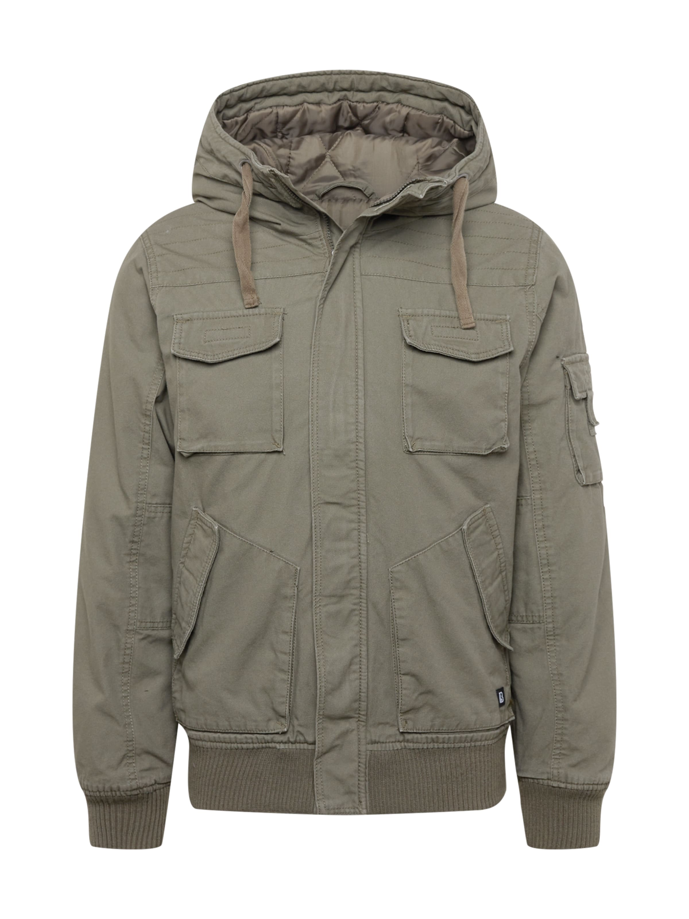 Brandit Преходно яке 'Bronx' в сиво: отпред