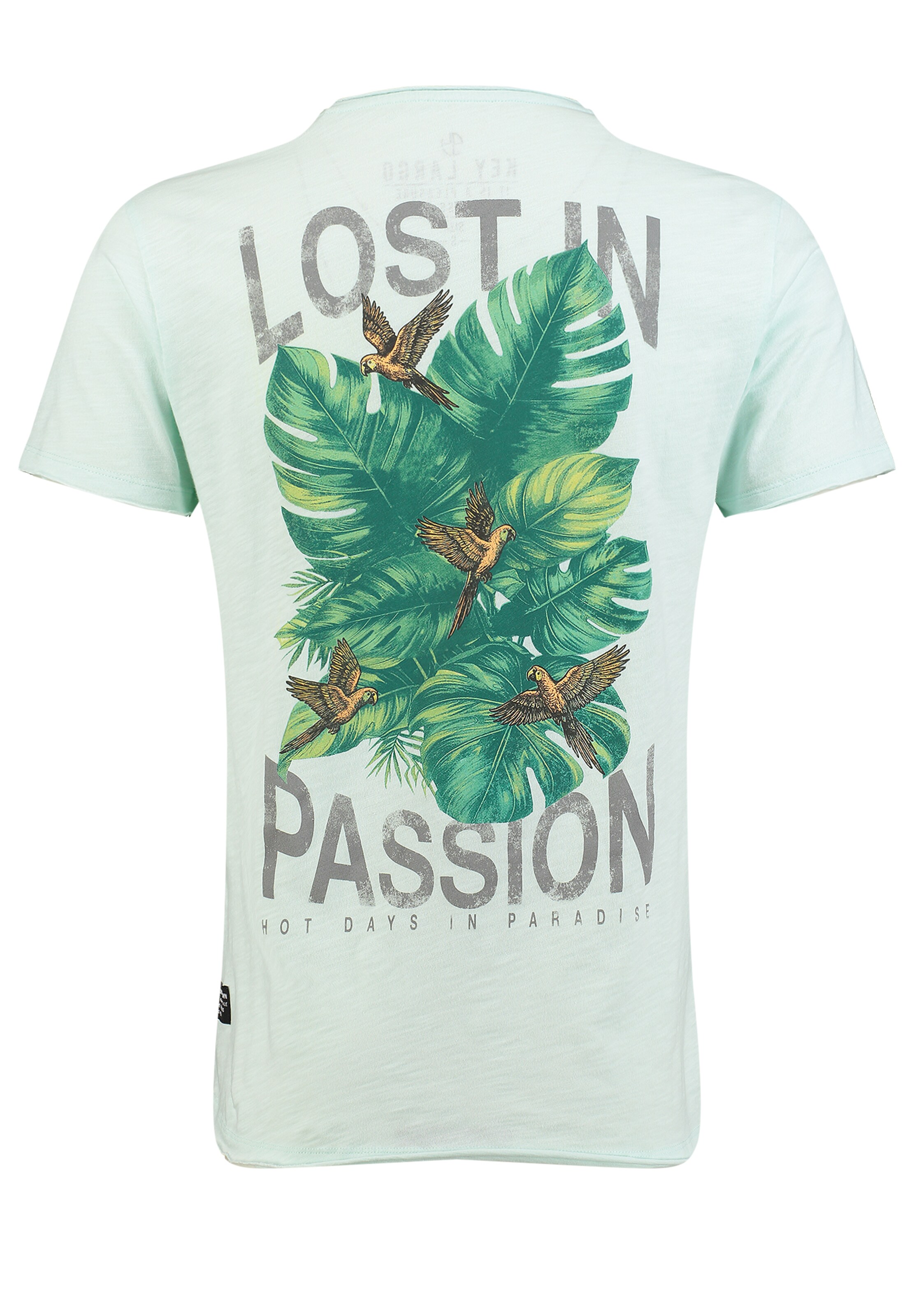 Key Largo Tričko 'KLLost' – zelená