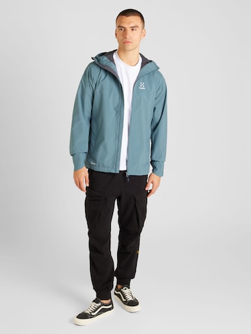 Haglöfs Outdoor jacket 'Korp Proof' in Blue