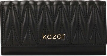 Porte-monnaies Kazar en noir : devant