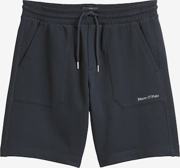 Marc O'Polo Trousers in Blue: front