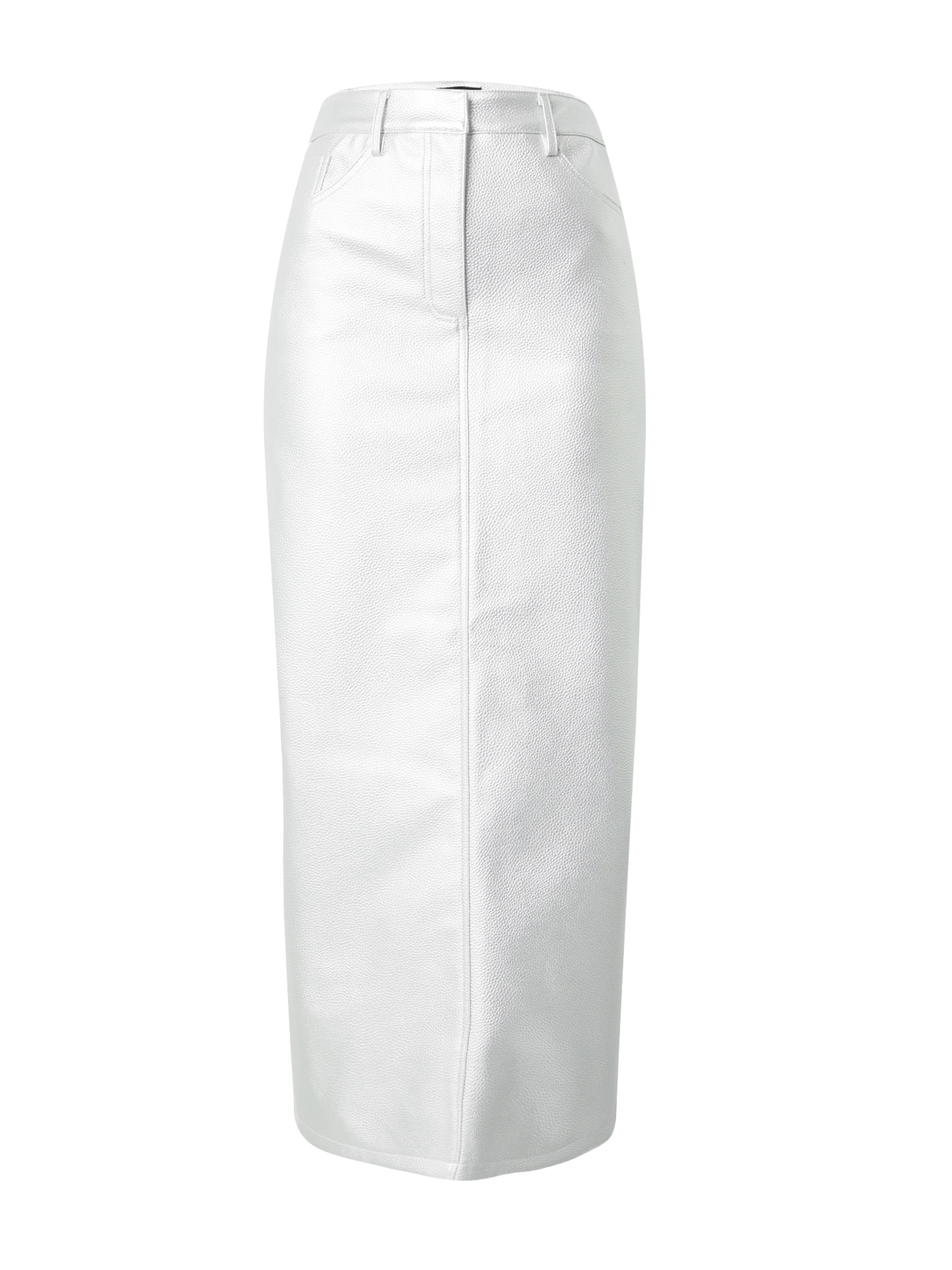 Nasty Gal Nederdel i sølv: forside