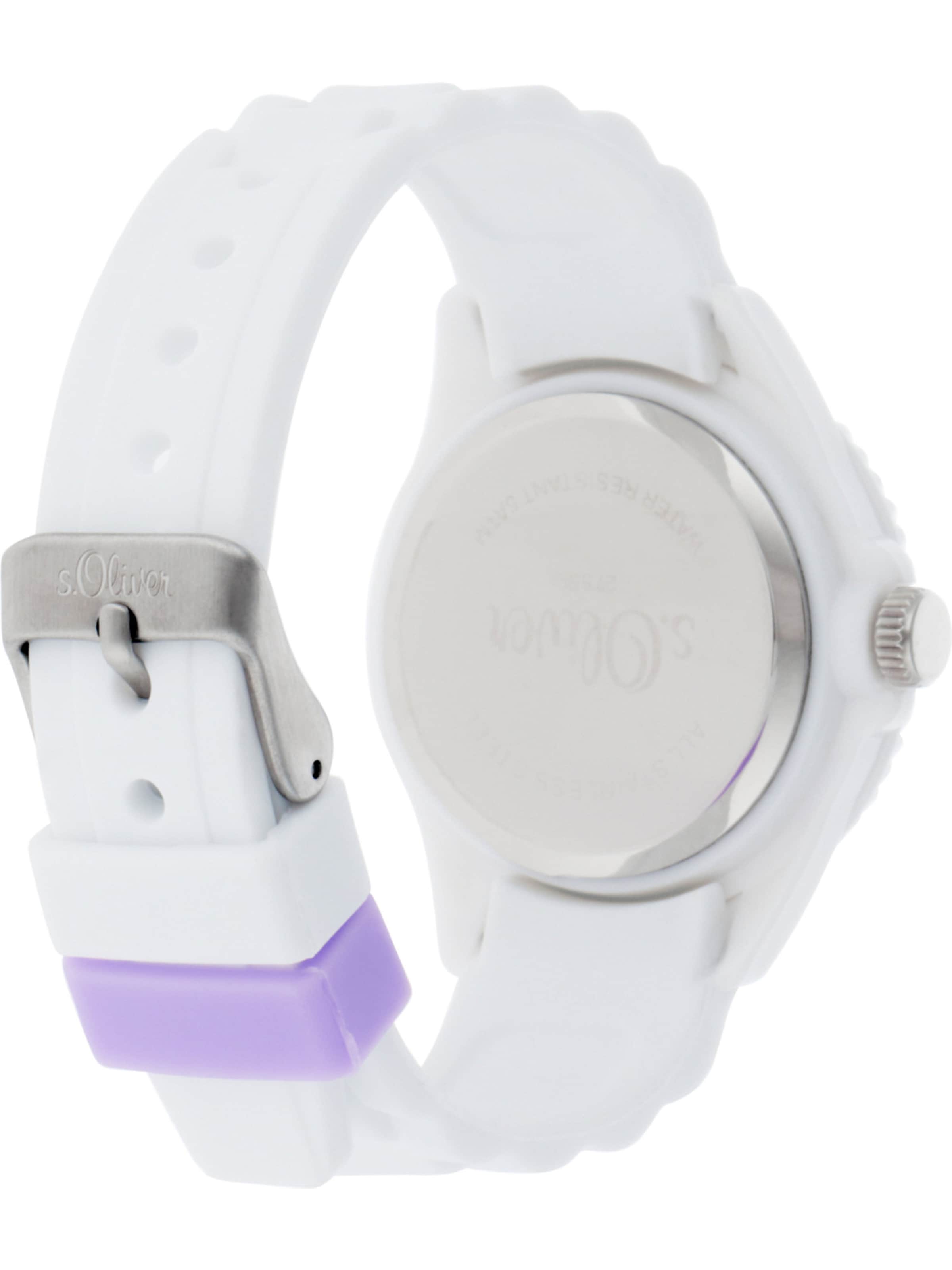 s.Oliver Uhr in Weiß