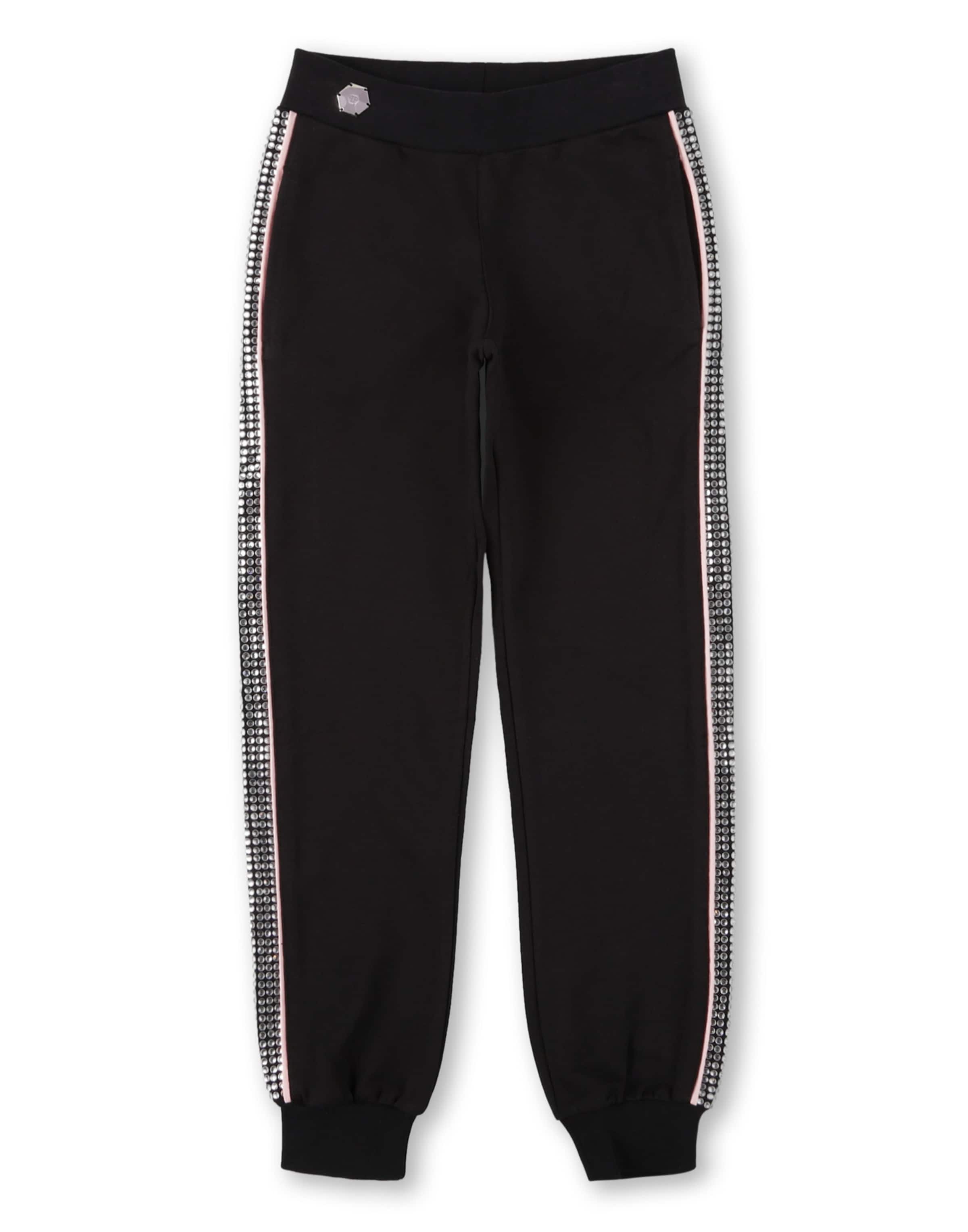 Philipp Plein - Regular Calças em preto: frente
