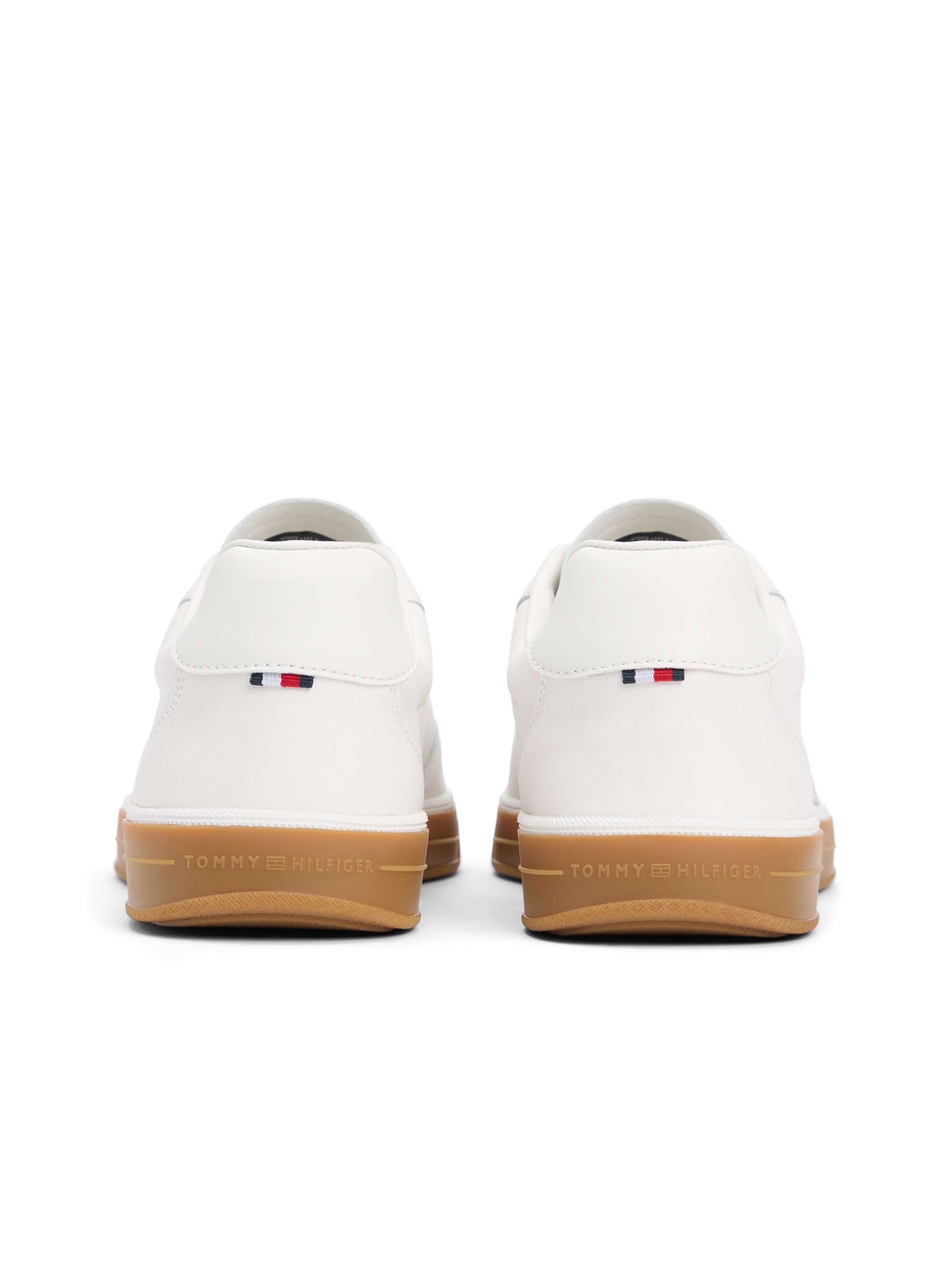 Sneaker low de la TOMMY HILFIGER pe alb