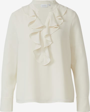 Chemisier COMMA en beige : devant