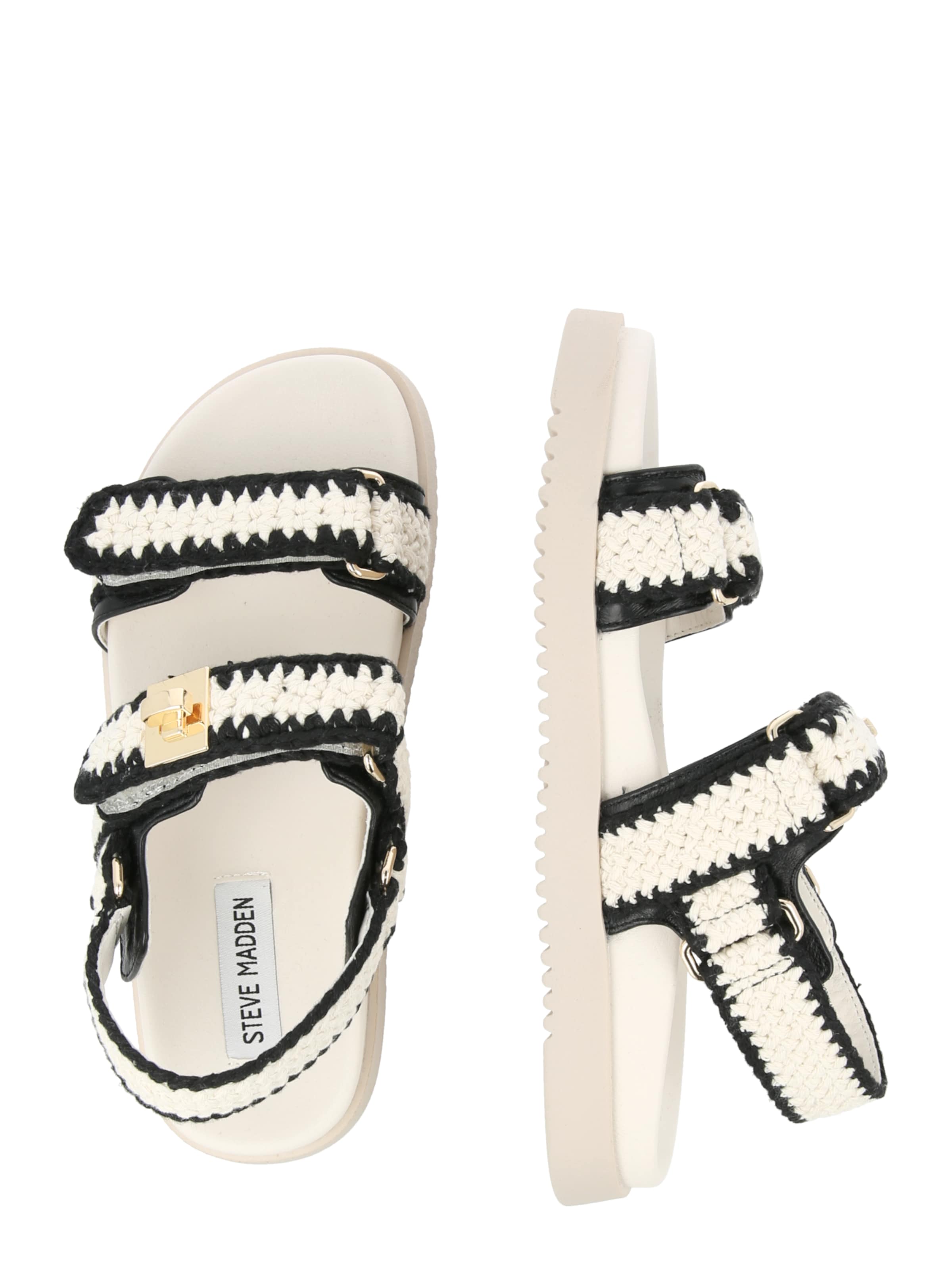 STEVE MADDEN - Sandália 'Mona' em branco