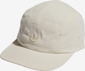 ADIDAS ORIGINALS Cap in White: front