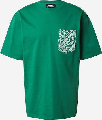 Pacemaker Тениска 'Adrian' в зелено: отпред