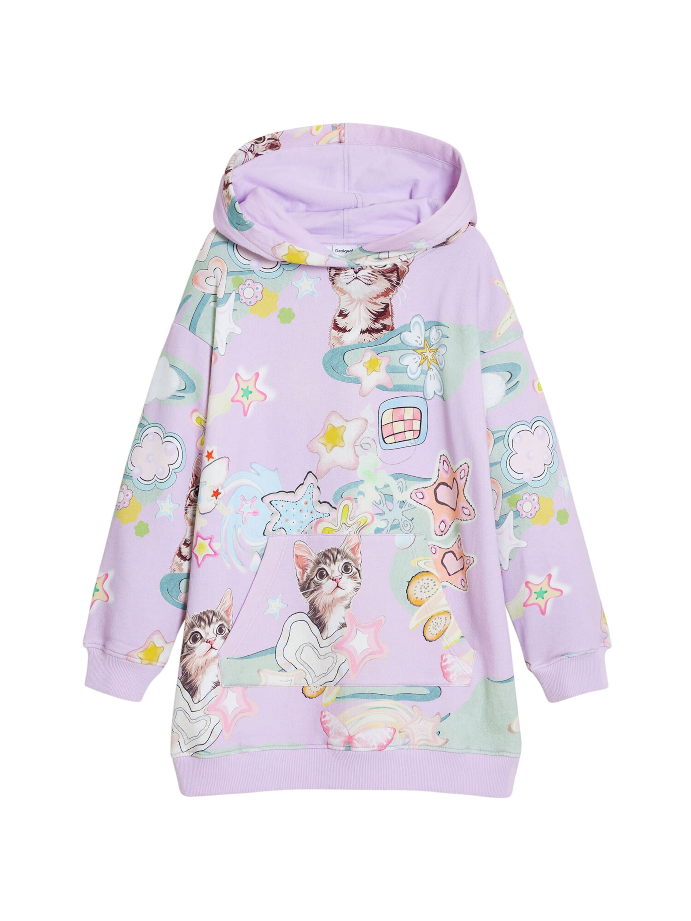 Abito di Desigual in lilla: frontale