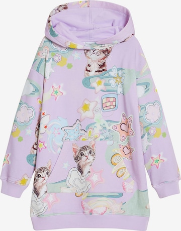 purpurinė Desigual Suknelė: priekis