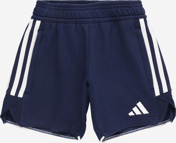 ADIDAS PERFORMANCE Sportshorts 'Tiro 23 League' in Blau: predná strana