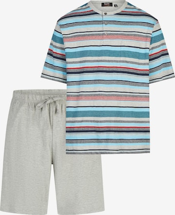 HAJO Pyjama kort 'Klima Light' in Gemengde kleuren: voorkant