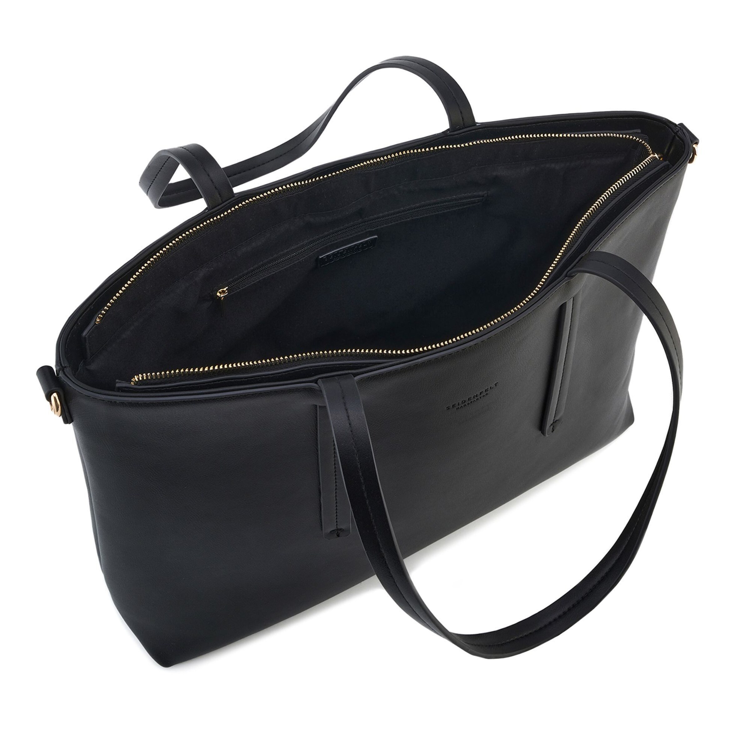 Seidenfelt Shopper 'Eiby' in Black