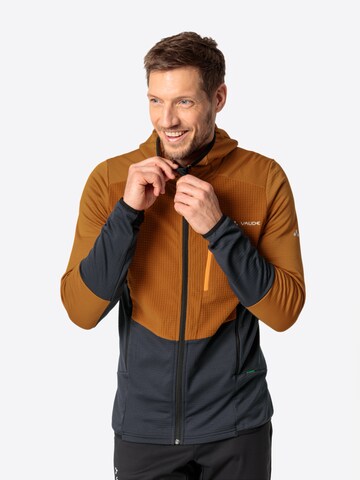 VAUDE Outdoor jacket in Brown: front
