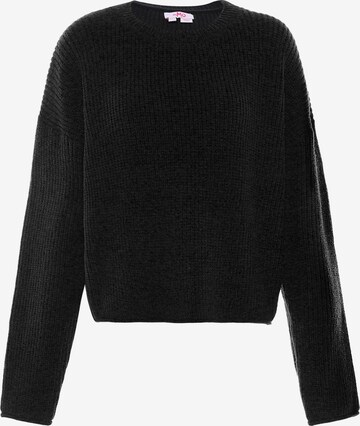 Pull-over MYMO en noir : devant