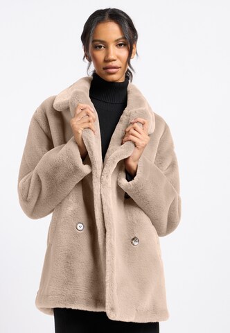 Frieda & Freddies NY Between-Season Jacket in Beige: front