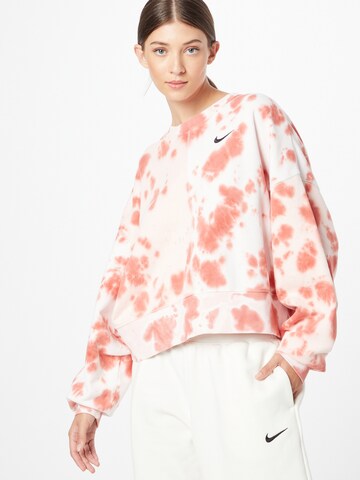 rožinė Nike Sportswear Megztinis be užsegimo: priekis