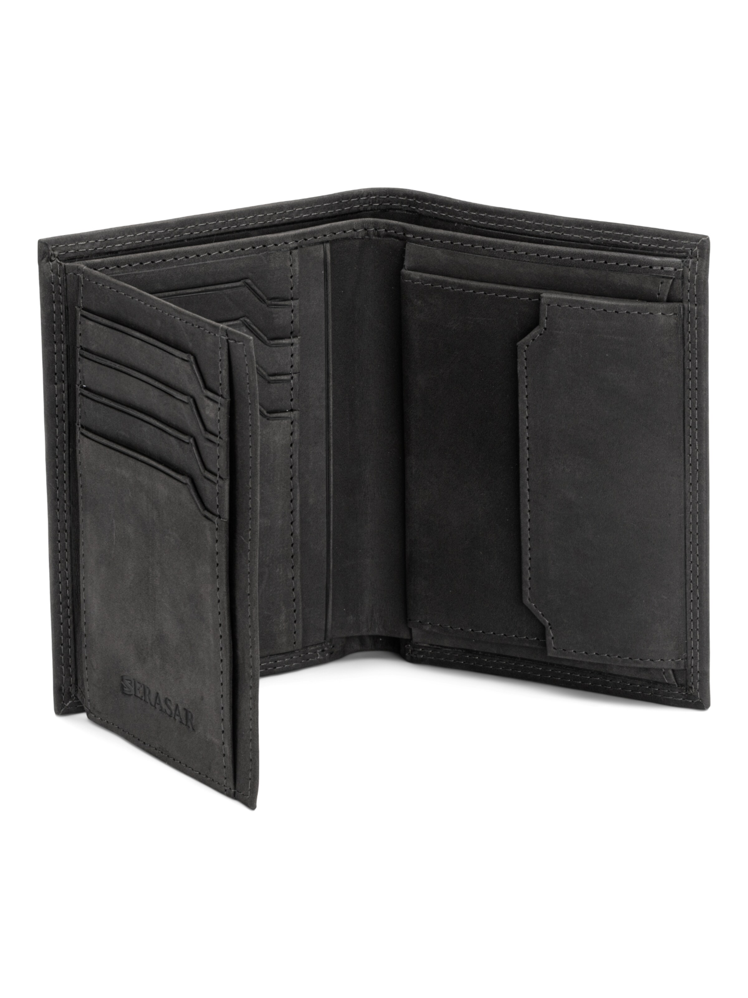 SERASAR Wallet 'Vintage' in Black