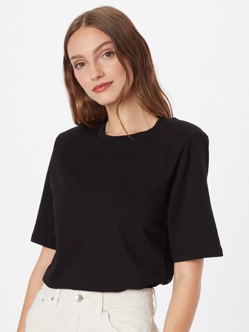 T-shirt 'Tara' Gina Tricot en noir : devant