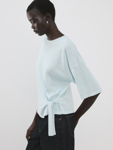 Pullover 'Triunfo' ' di MANGO in blu: frontale