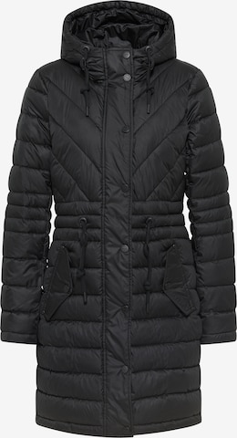 DreiMaster Klassik Winter Coat in Black: front