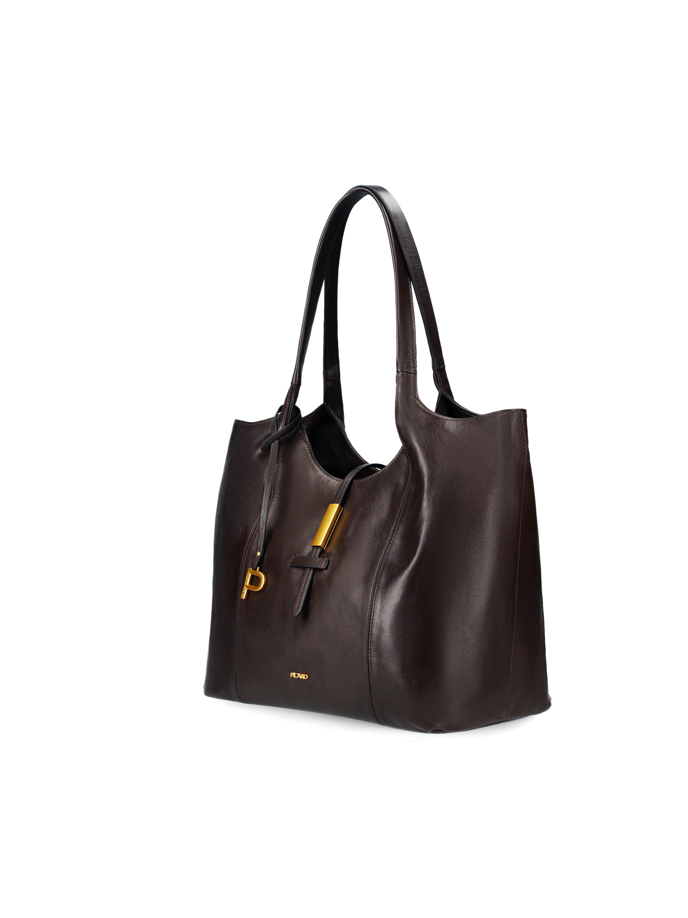 Picard Schultertasche 'Whisper' in Braun