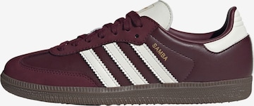 Sneaker bassa 'Samba' di ADIDAS ORIGINALS in rosso: frontale