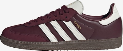 ADIDAS ORIGINALS Niske tenisice 'Samba' u boja vina / bijela, Pregled proizvoda