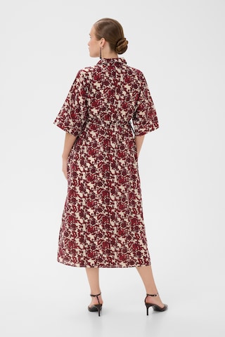 Robe-chemise 'Melody' CULTURE en rouge