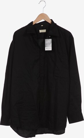 Christian Berg Button Up Shirt in XXL in Black: front