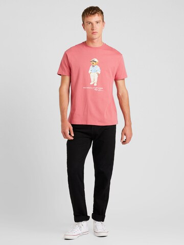 T-Shirt Polo Ralph Lauren en rose