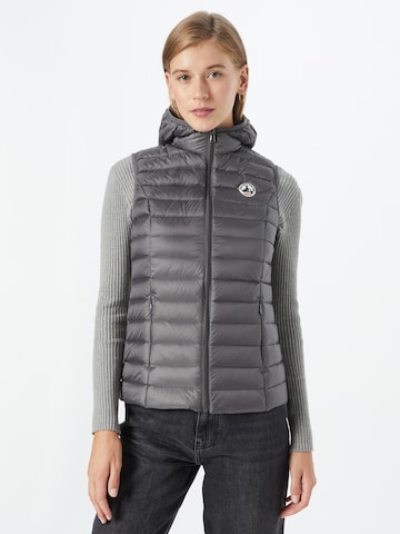 Gilet 'MALI' JOTT en gris : devant