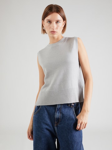 UNITED COLORS OF BENETTON Sweater in Grey: front