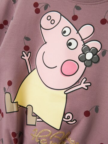 NAME IT Sweatshirt 'NMFDAMMA PEPPA' in Lila