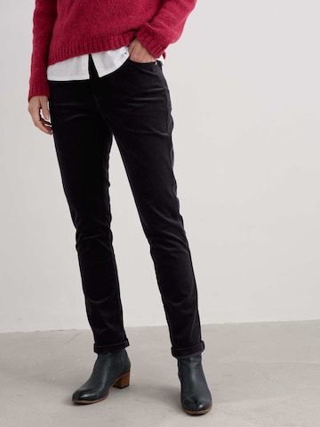 Regular Pantalon 'Lamledra' Seasalt Cornwall en noir : devant