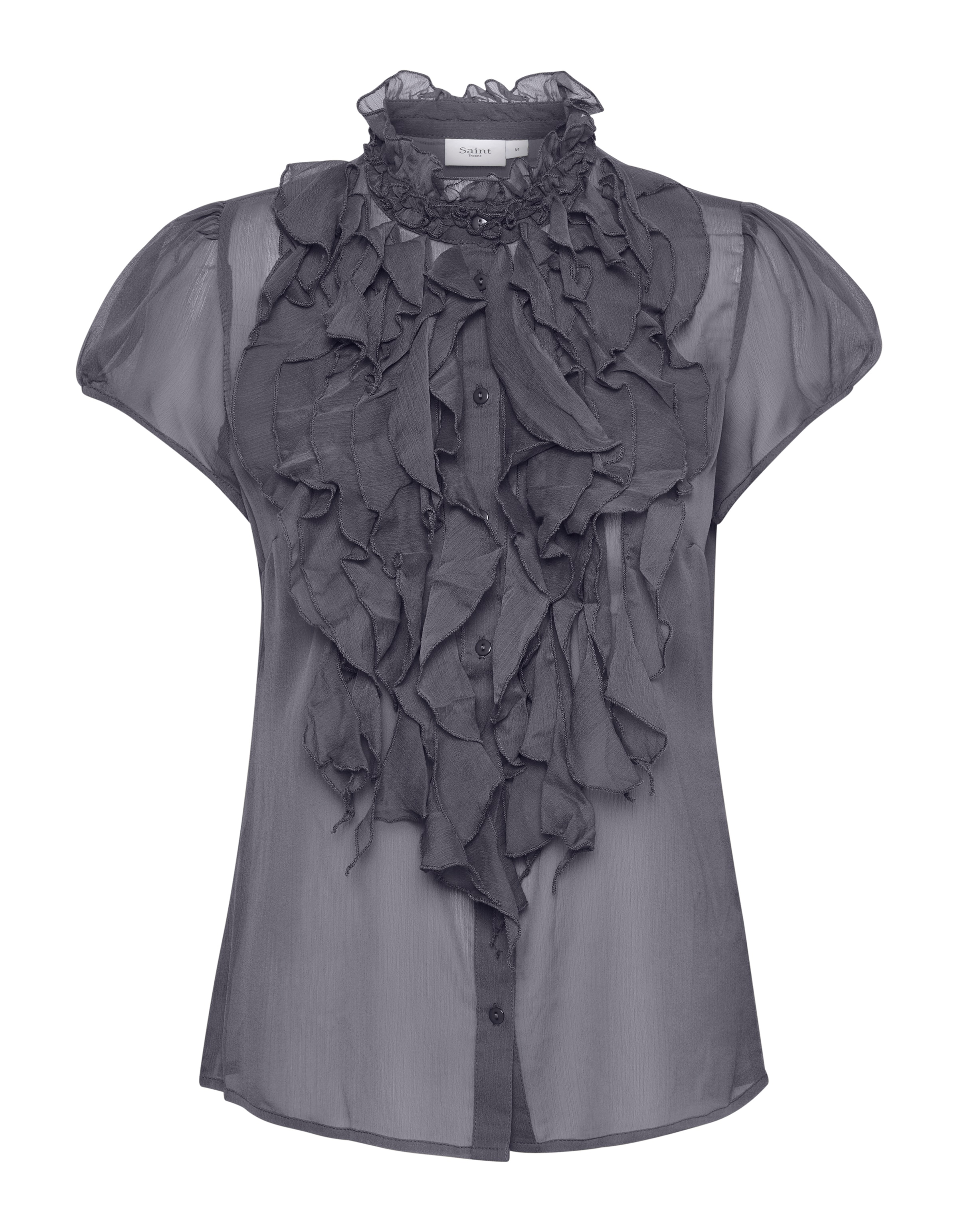 SAINT TROPEZ Shirt 'Lilja' in Blue: front