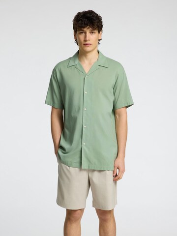 SELECTED Regular fit Overhemd 'SLHAir' in Groen: voorkant