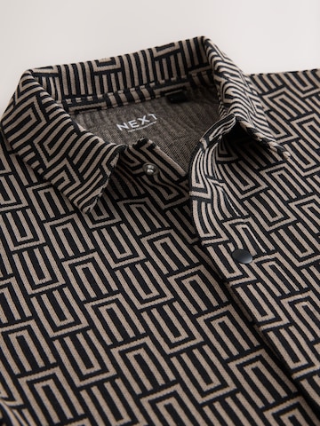 Coupe regular Chemise Next en marron