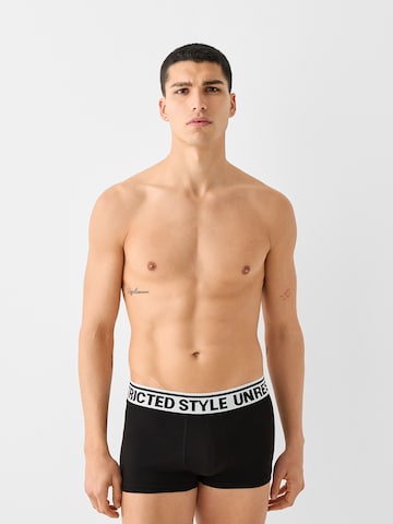 Boxer di Bershka in nero: frontale