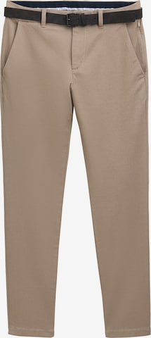TOM TAILOR Chino Pants 'Travis' in Beige: front