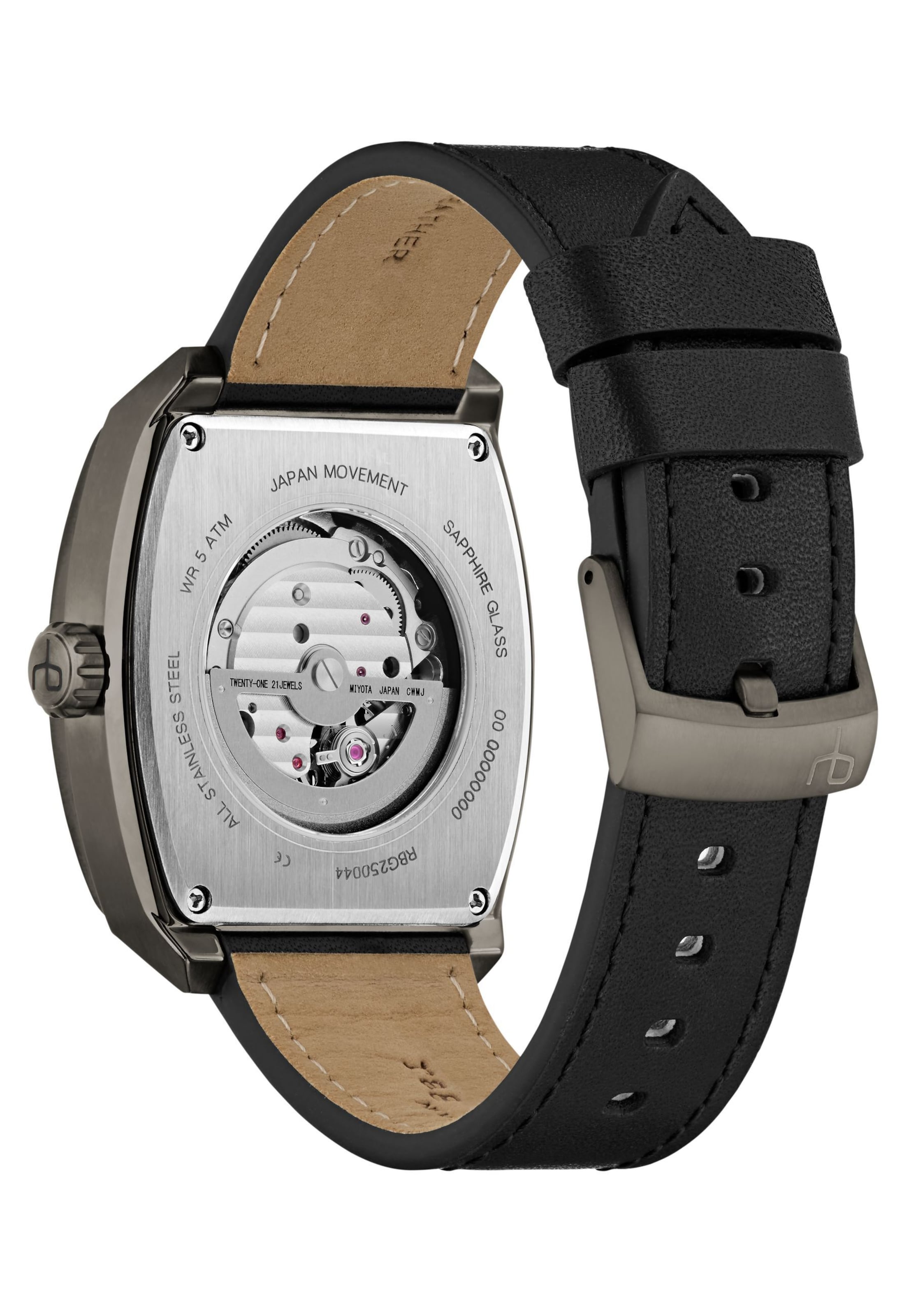 rag & bone Analog watch ' Mercer ' in Black