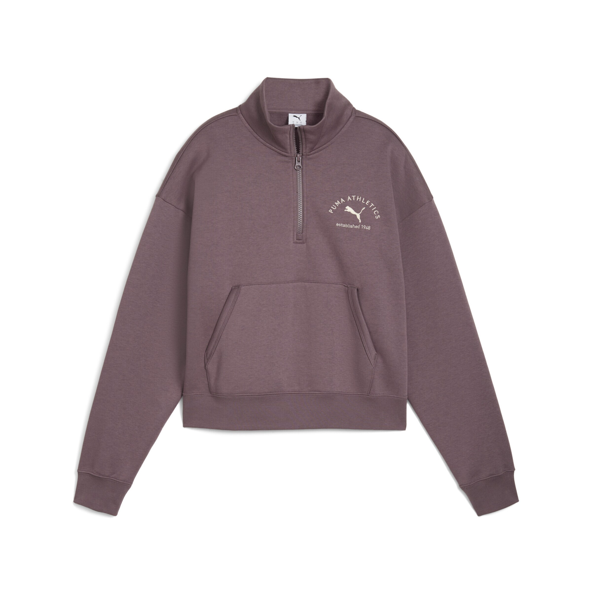 PUMA Sweatshirt in Lila: Vorderseite