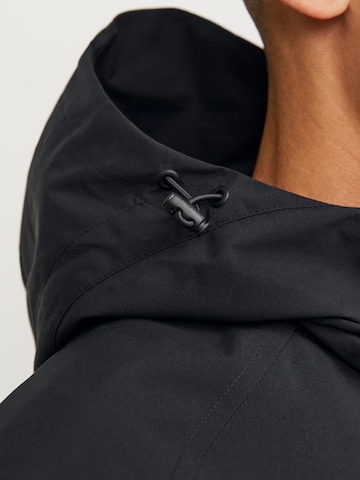 JACK & JONES Kurtka przejściowa 'JJVesterbro' w kolorze czarny