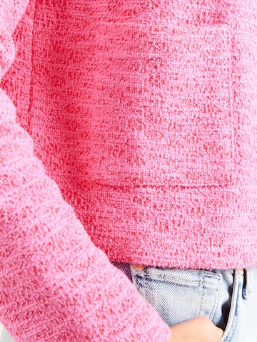 Cardigan MORE & MORE en rose