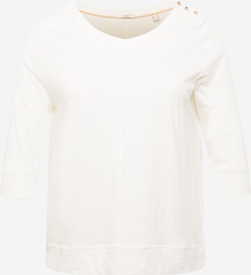 Esprit Curves Shirt in White: front