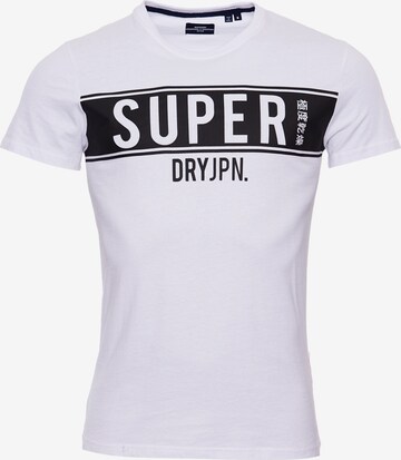 T-Shirt Superdry en blanc