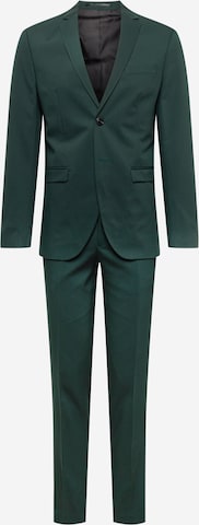 Coupe slim Costume 'Franco' JACK & JONES en vert : devant